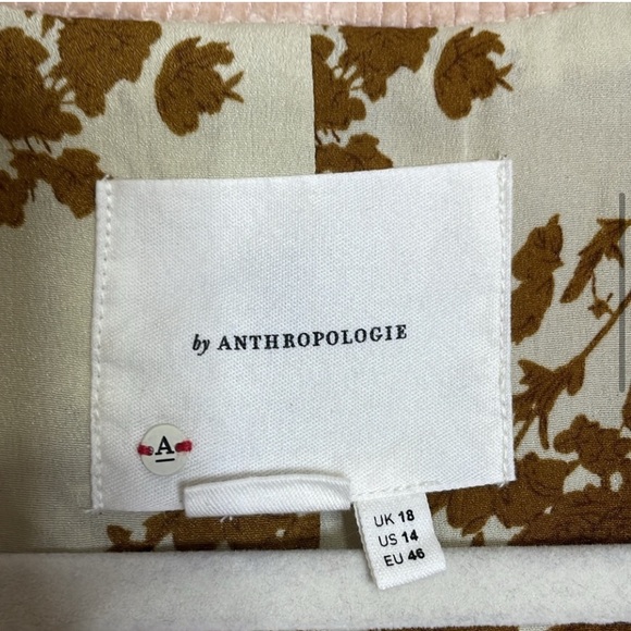 Anthropologie Corduroy Duster Jacket NWT sz 14 - Picture 8 of 13